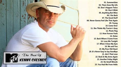 Kenny chesney songs - Sadly, Chesney was forced to postpone his Chillaxification tour for a second time, pushing it back to summer 2022, due to the health crisis. On the upside, fans now have four new songs to live with.